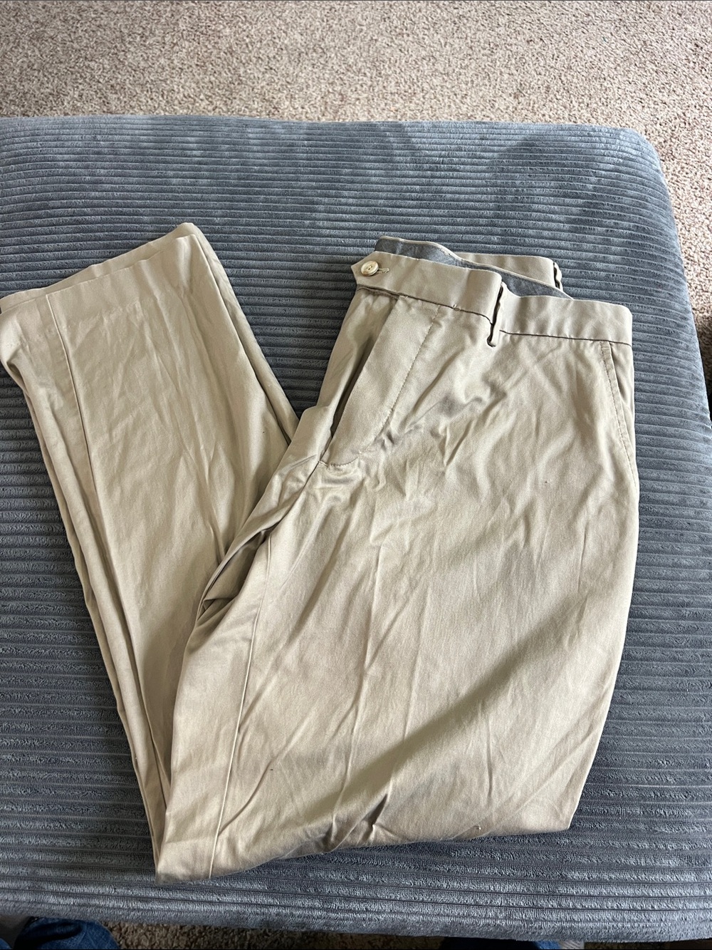 Men's Chino Pants in Light Tan - Classic Everyday Style